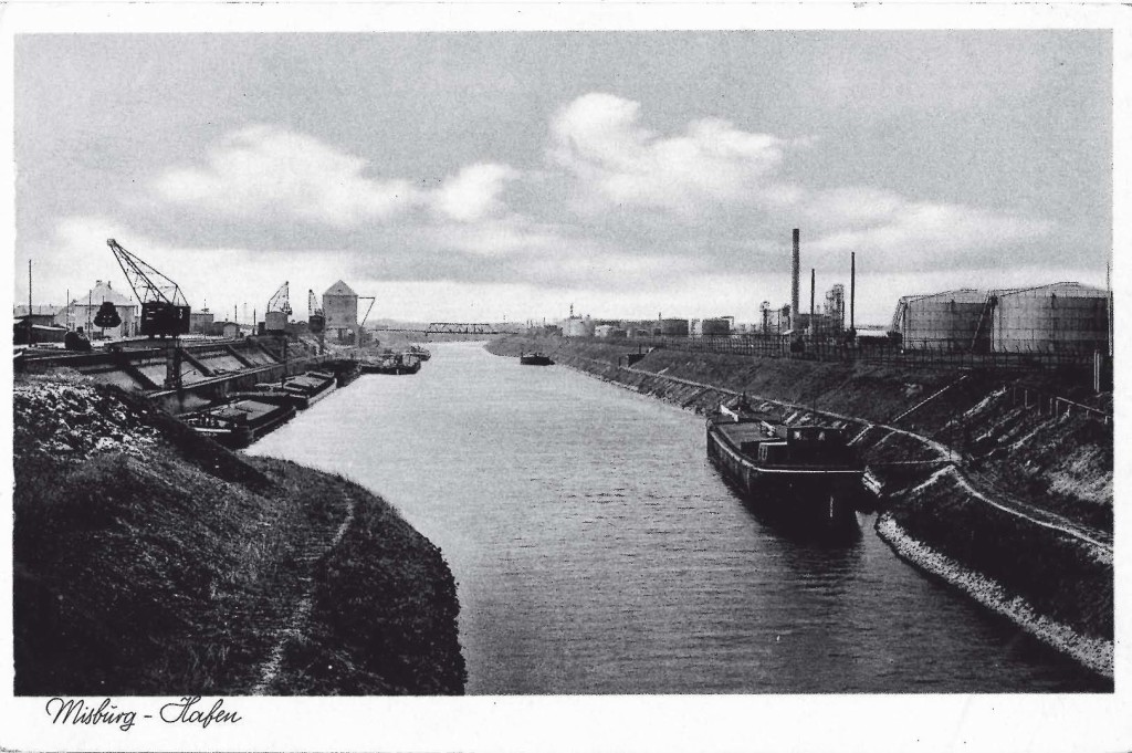 Der Misburger Hafen Ende der 1930er Jahre