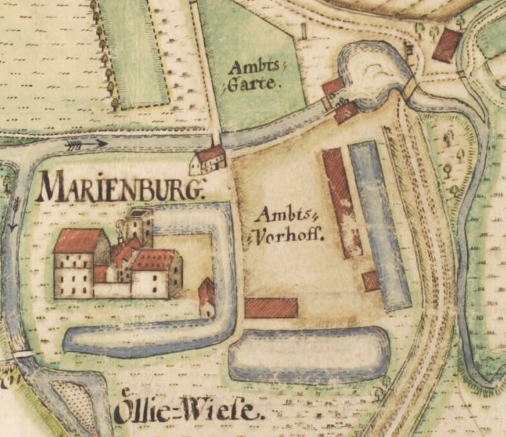 Karte NLA HA Nr. 22 i Marienburg 5 m